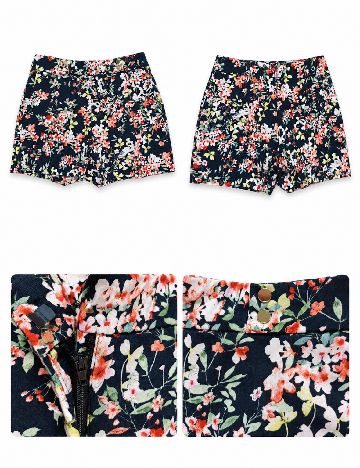 Pantaloni scurti Zara, floral print