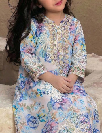 Rochie Shein Kids, mix culori