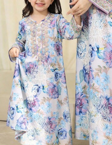 Rochie Shein Kids, mix culori