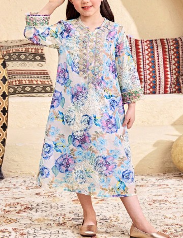 Rochie Shein Kids, mix culori