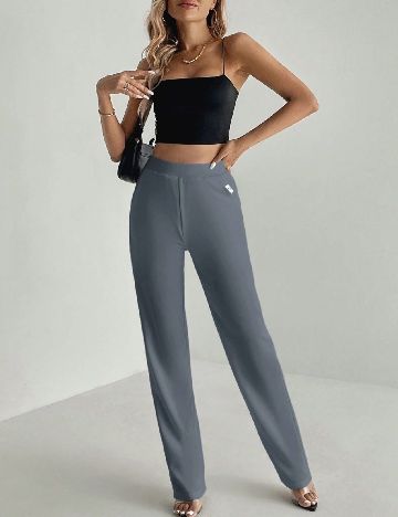 Pantaloni SHEIN, gri