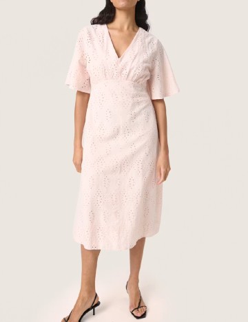Rochie medie Soaked In Luxury, roz