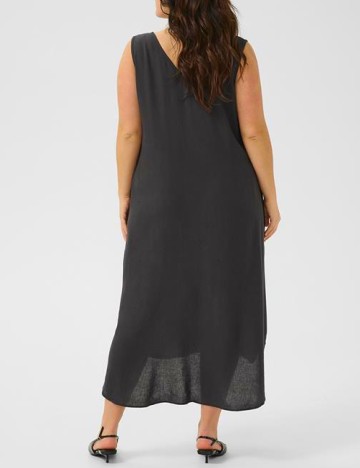 Rochie medie Kaffe Curve, negru