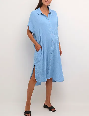 Rochie medie Culture, albastru