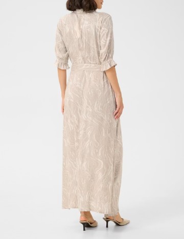 Rochie lunga Kaffe, bej