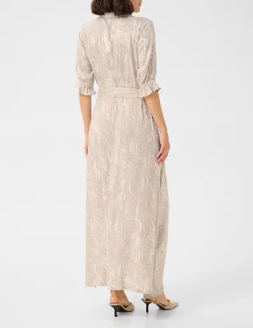 Rochie lunga Kaffe, bej