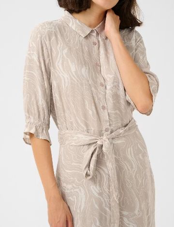 Rochie lunga Kaffe, bej