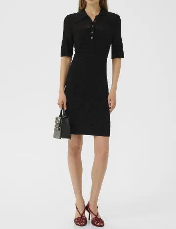 Rochie scurta Gestuz, negru