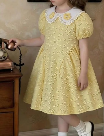 Rochie Shein Kids, galben
