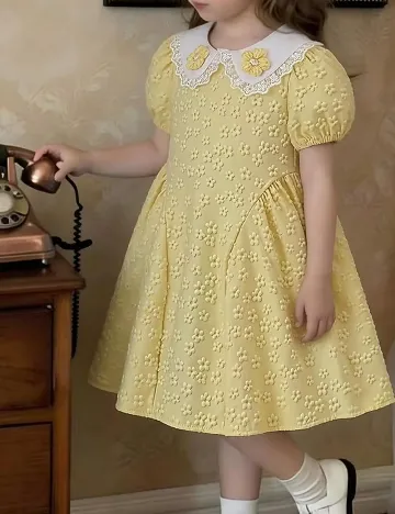 Rochie Shein Kids, galben