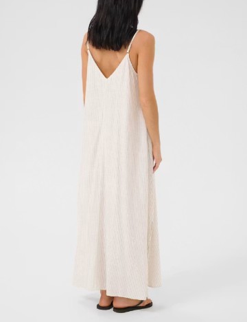 Rochie lunga My Essential Wardrobe, alb