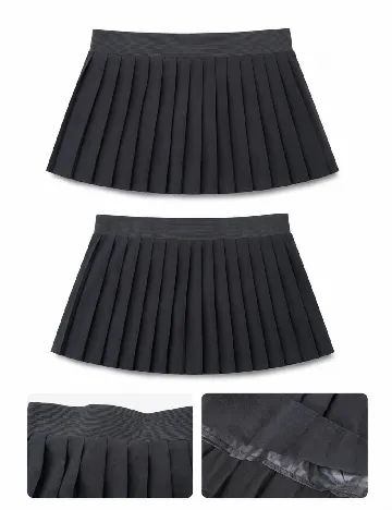 Fusta Zara, negru