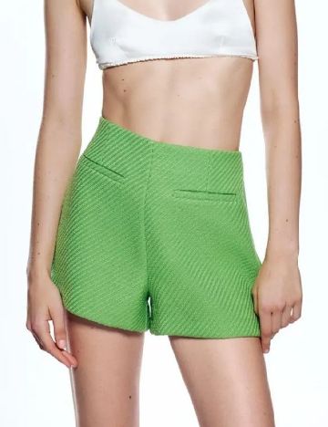 Pantaloni scurti Zara, verde