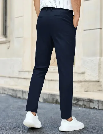 Pantaloni SHEIN, bleumarin