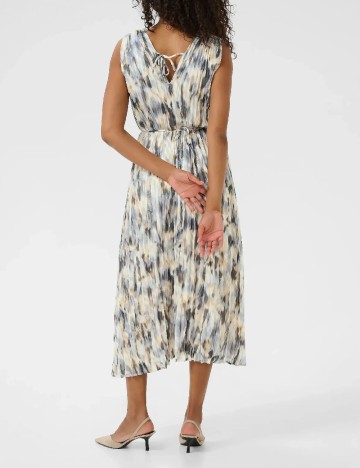 Rochie medie Kaffe Curve, mix culori