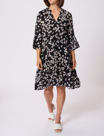 Rochie scurta Kaffe, negru