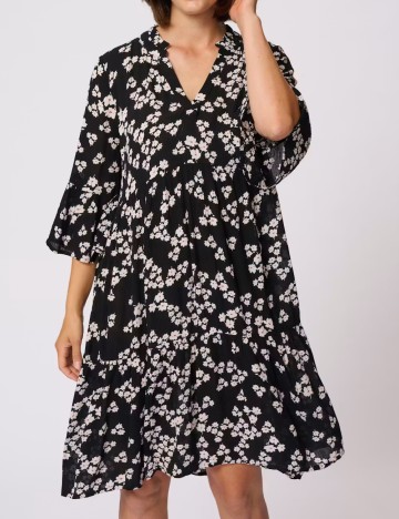Rochie scurta Kaffe, negru