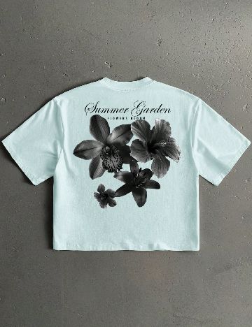 Tricou SHEIN, bleu