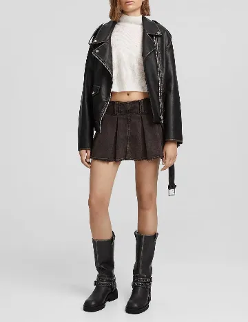 Fusta Bershka, maro