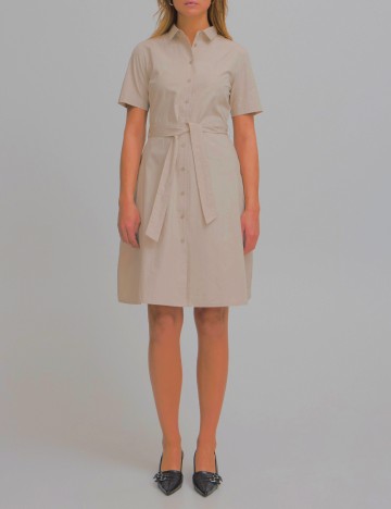 Rochie scurta Ichi, bej