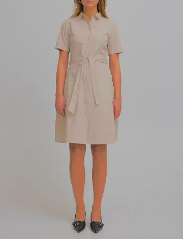 Rochie scurta Ichi, bej