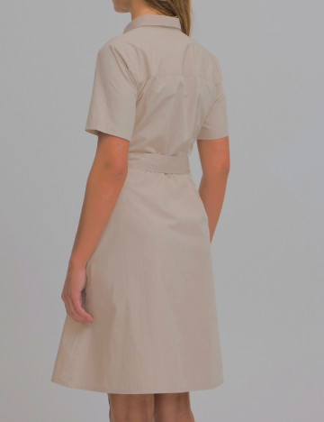 Rochie scurta Ichi, bej
