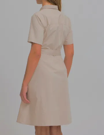 Rochie scurta Ichi, bej