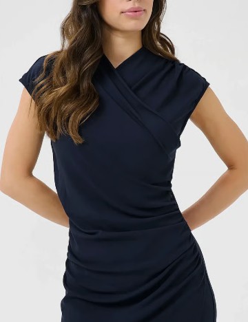 Rochie lunga My Essential Wardrobe, bleumarin