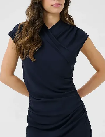 Rochie lunga My Essential Wardrobe, bleumarin
