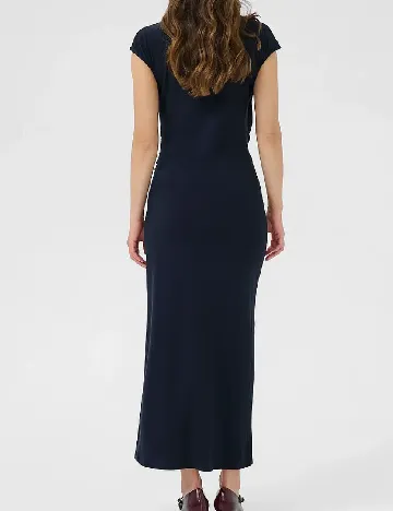 Rochie lunga My Essential Wardrobe, bleumarin