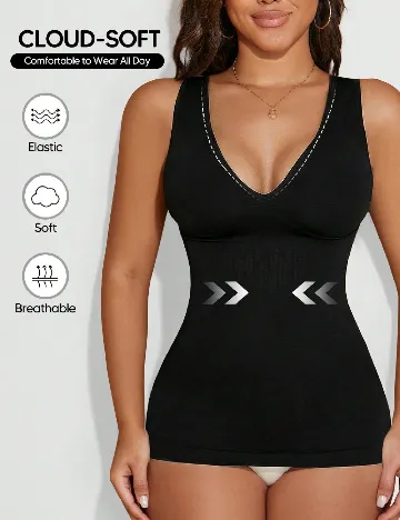 Top SHEIN, negru