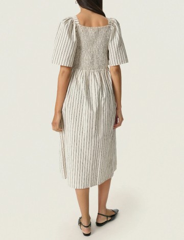Rochie medie Soaked In Luxury, bej