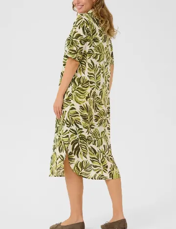 Rochie medie Bon a Parte, verde