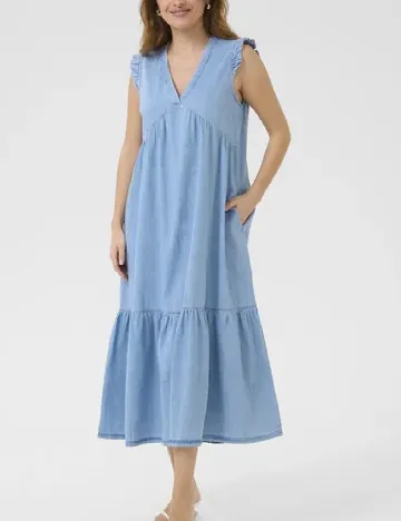 Rochie medie Culture, albastru