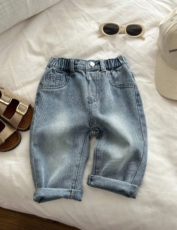 Blugi Shein Kids, albastru
