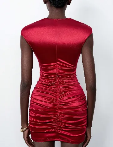 Rochie scurta SHEIN, rosu