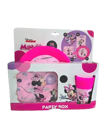 Set servire pentru petrecere  Disney, roz