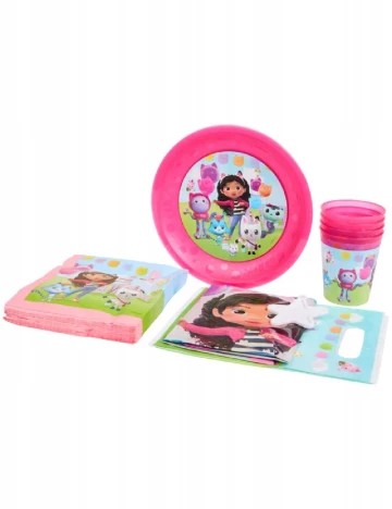 Set servire pentru petrecere DreamWorks, mix culori