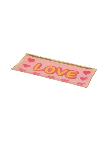 Tavita decorativa ACTION, roz