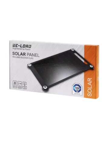 Panou solar 8W Re-load, negru