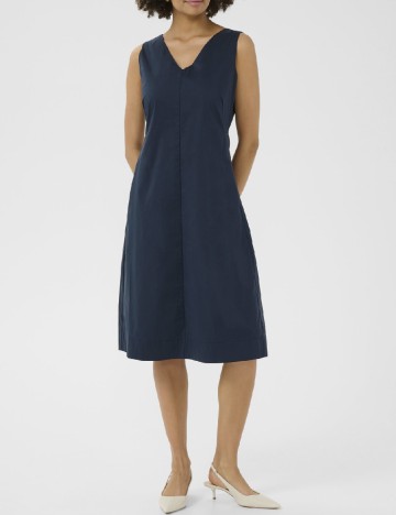 Rochie medie Culture, bleumarin