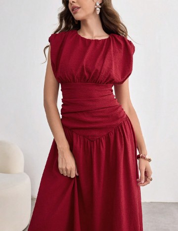 Rochie medie SHEIN, rosu