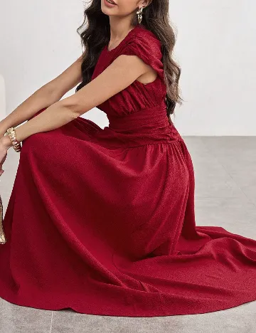 Rochie medie SHEIN, rosu