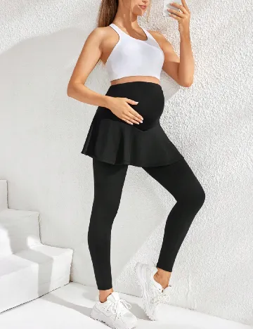 Colanti SHEIN Maternity, negru
