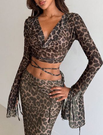 Compleu SHEIN, animal print