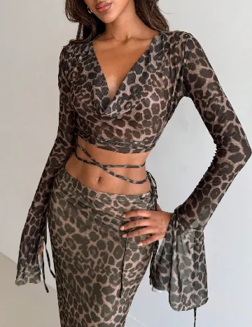 Compleu SHEIN, animal print