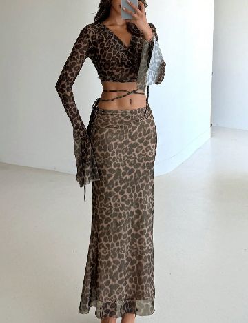 Compleu SHEIN, animal print