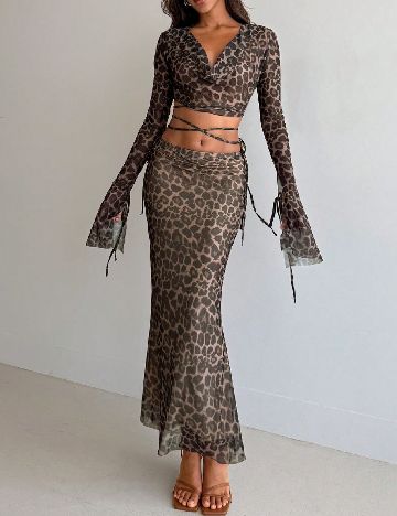 Compleu SHEIN, animal print