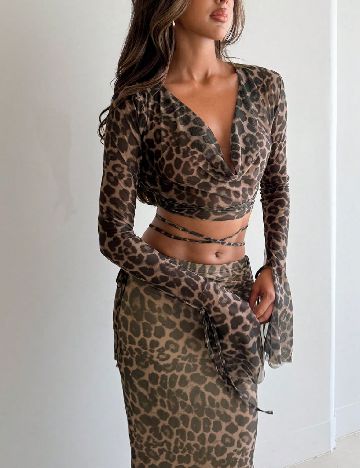 Compleu SHEIN, animal print