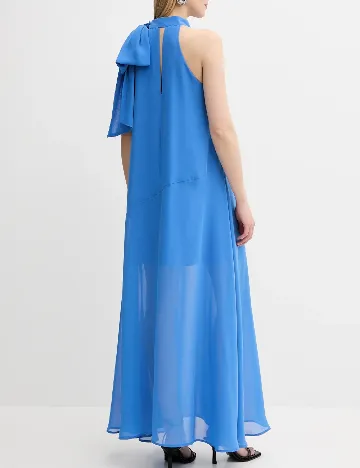 Rochie lunga Gestuz, albastru